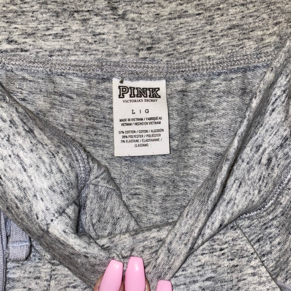 PINK Grey Sweats